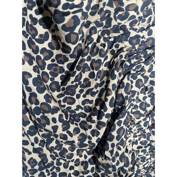 Jonathan Simkhai One Shoulder Leopard Print Dress Size 10 - Picture 13 of 16